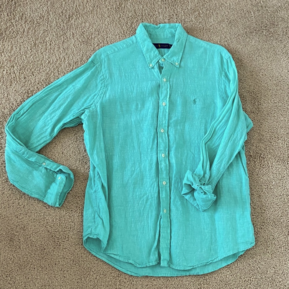 Ralph Lauren Men’s Linen Dress Shirt